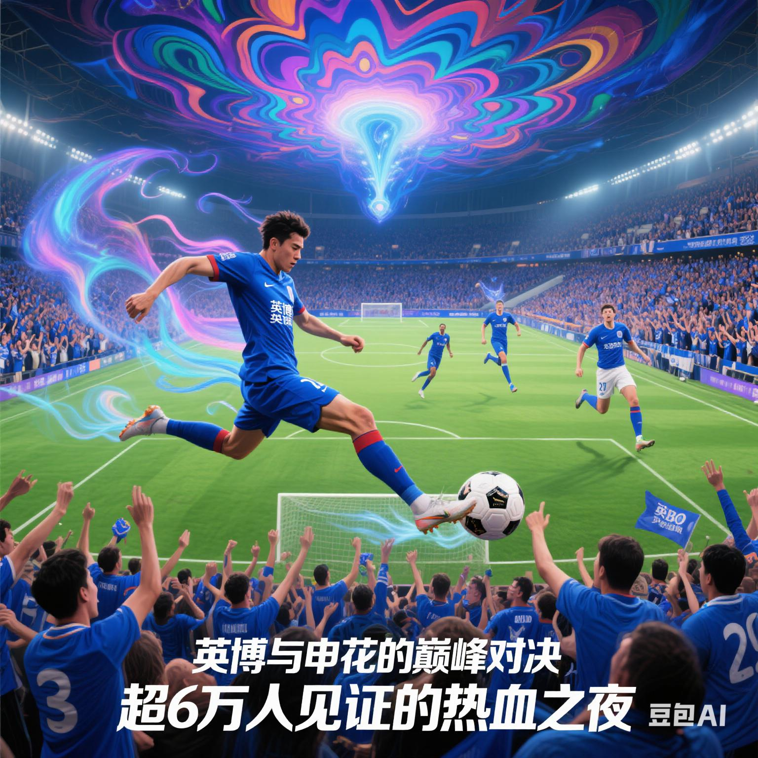 热门足球联赛大战现场燃起热潮，球迷狂欢不已！