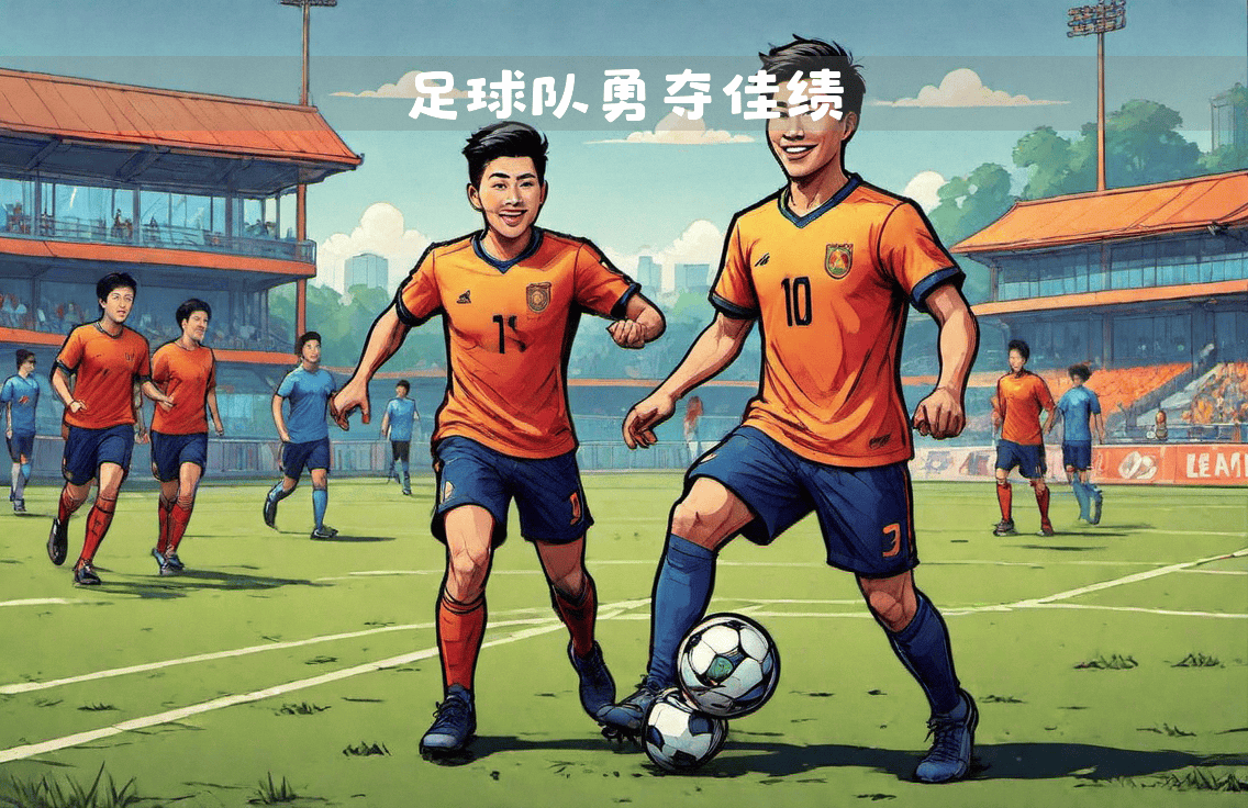 拼搏精神体现在每场足球比赛中