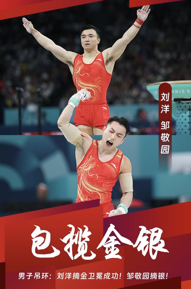 竞技体操强势称霸轻松夺得金牌