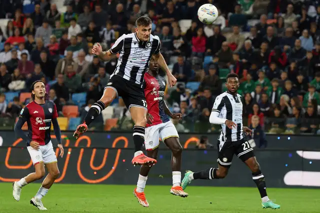 乌迪内斯遭遇主场失利，连败阴影再现